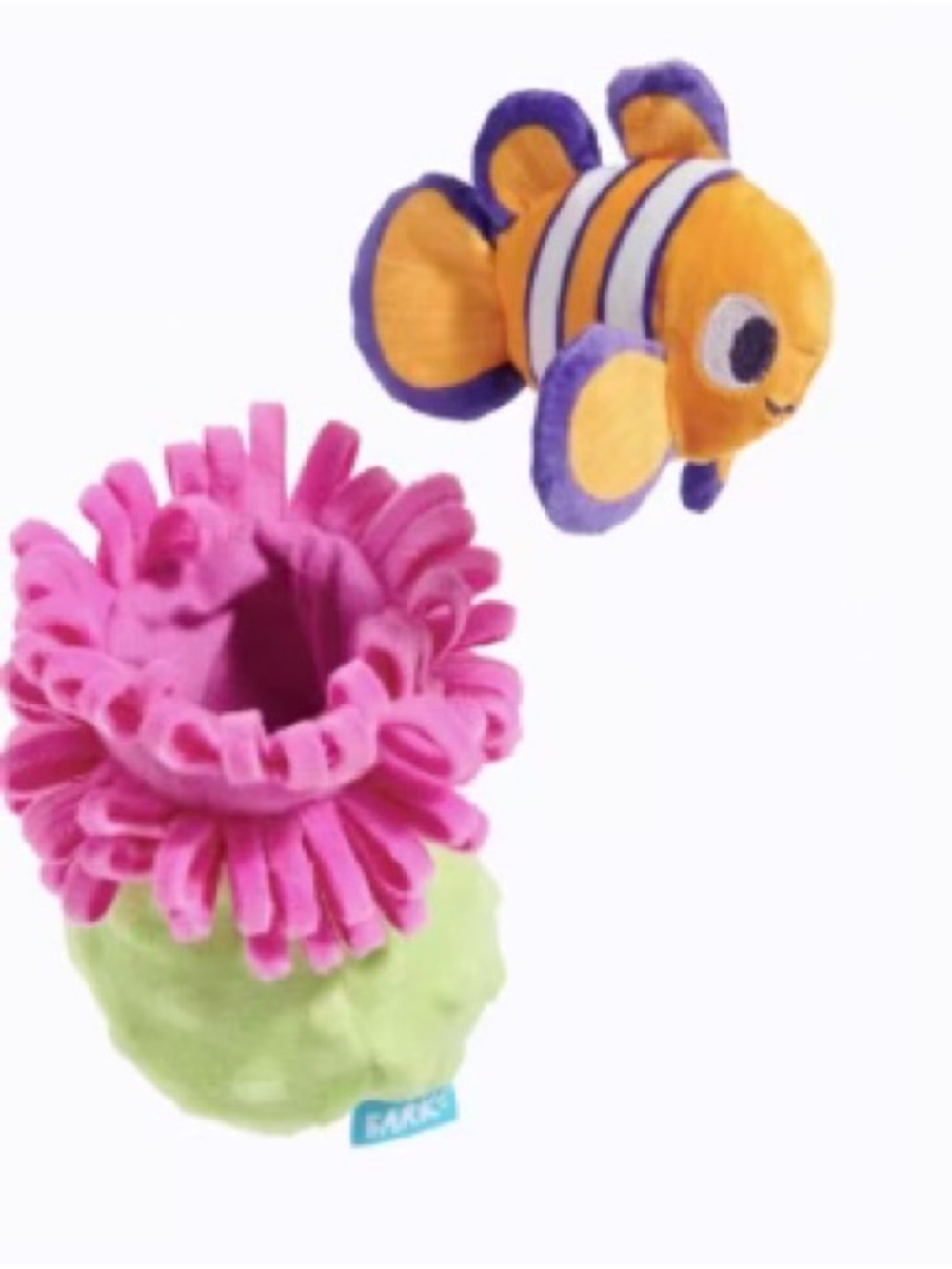 Bark ‘Clown Fishing Around’ Plush Dog Toys